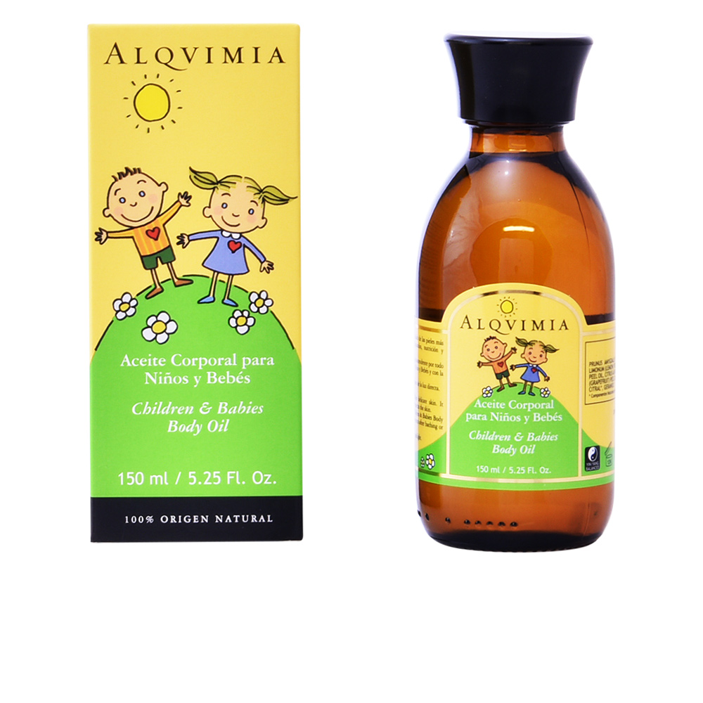 ALQVIMIA : Aceite corporal para niños y bebés 150 ml Alqvimia