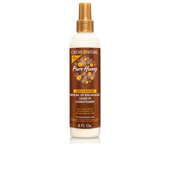 CREME OF NATURE : PURE HONEY anti-breakage leave-in conditioner 236.5 ml