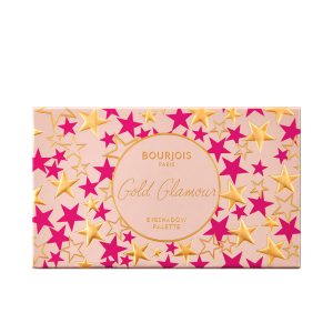 BOURJOIS : VOLUME GLAMOR SOIRS DE PARIS eyeshadow palette #01-Gold Glamor 1 u