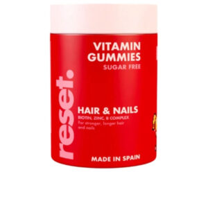 RESET : HAIR & NAILS #cherry 60 gummies