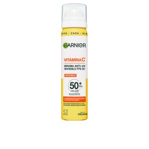 GARNIER : Vitamin C invisible anti-UV mist SPF 50+ prevents dark spots and brightens 75 ml