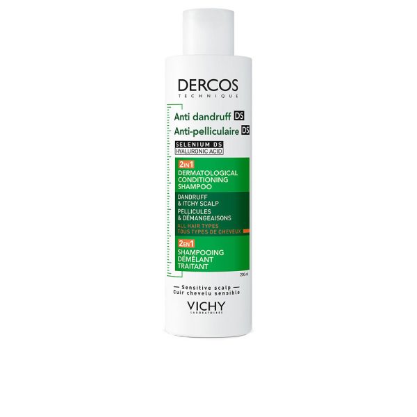 VICHY : DERCOS TECHNIQUE champú acondicionador anticaspa 2 en 1 200 ml