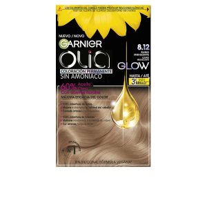 GARNIER : OLIA coloración permanente sin amoniaco #8.12-rubio iridiscente 1 u