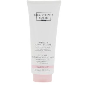 CHRISTOPHE ROBIN : DELICATE VOLUMISING conditioner with Rose Extracts 200 ml