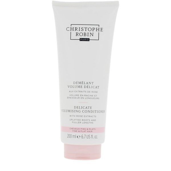 CHRISTOPHE ROBIN : DELICATE VOLUMISING conditioner with Rose Extracts 200 ml