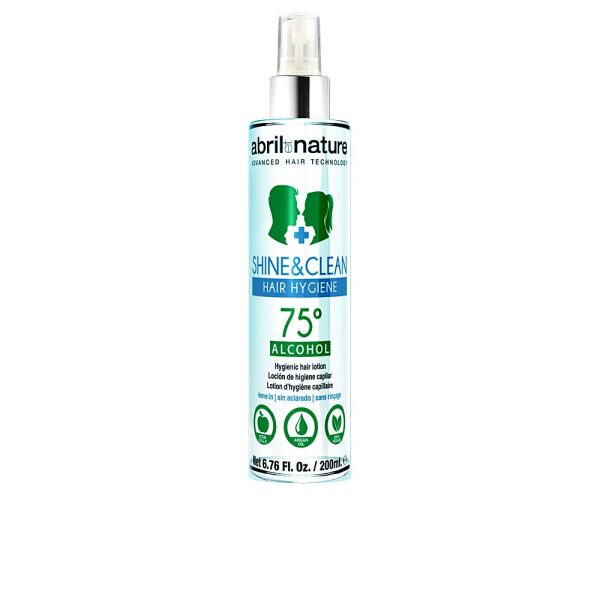 ABRIL ET NATURE : SHINE&CLEAN hair hygiene 75º alcohol 200 ml