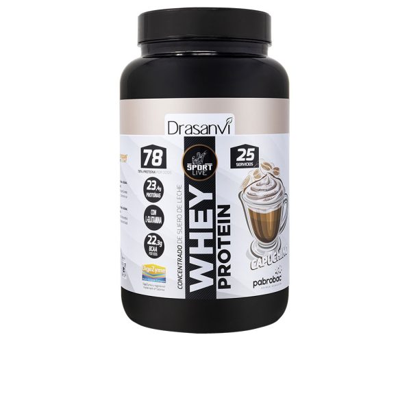 DRASANVI : SPORT LIVE DRASANVI ISO WHEY PROTEIN concentrate #Cappuccino 750 gr