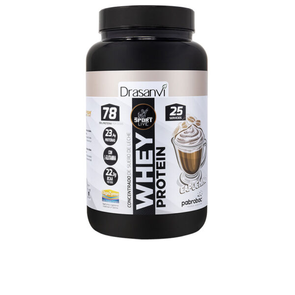 DRASANVI : SPORT LIVE DRASANVI ISO WHEY PROTEIN concentrate #Cappuccino 750 gr