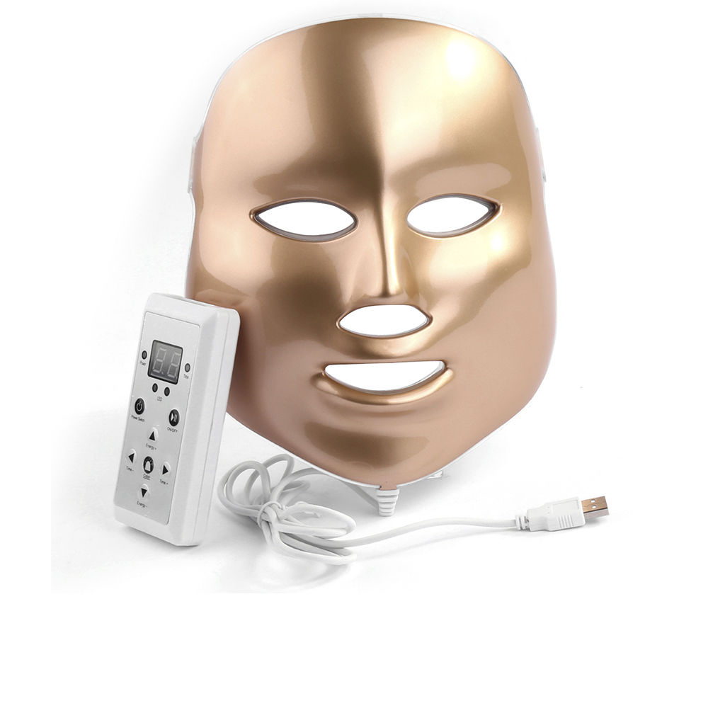 PALOMA BEAUTIES : GOLD LED LIGHT THERAPY led facial mask 1 u