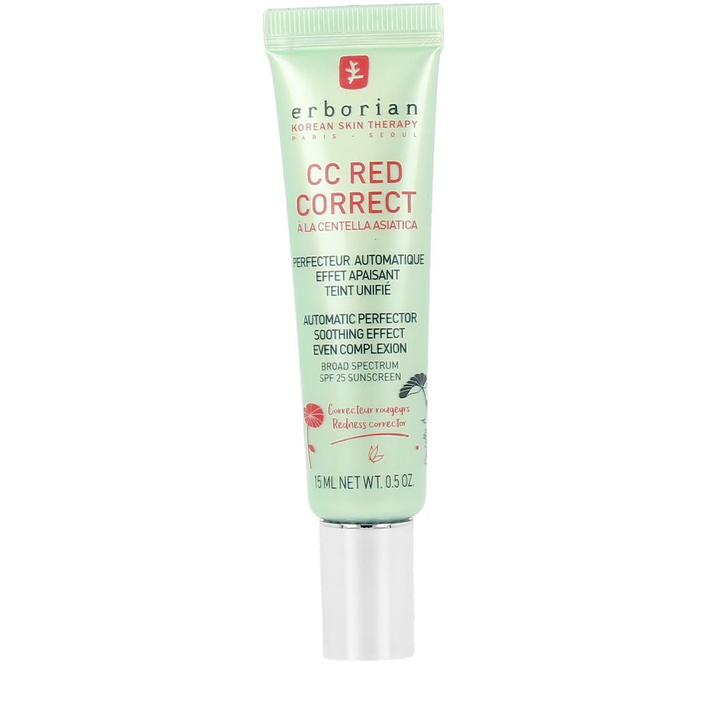 ERBORIAN : CC RED À LA CENTELLA ASIATICA anti-redness concealer SPF25 #clear 15 ml