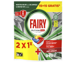 FAIRY : FAIRY PLATINUM PLUS LEMON dishwasher 30 capsules