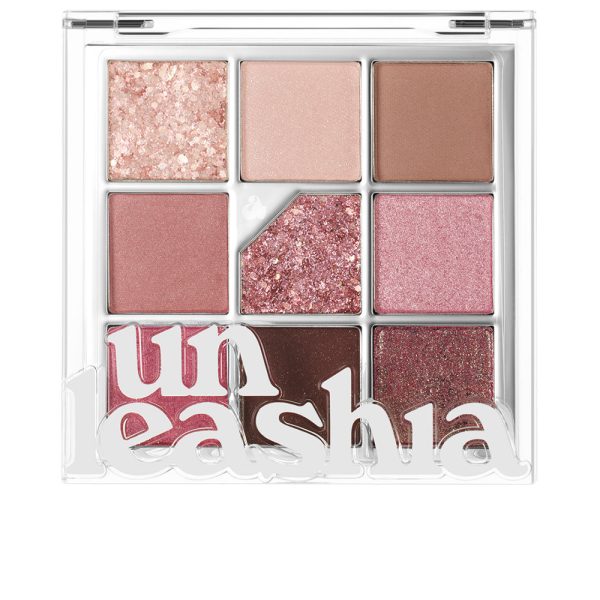 UNLEASHIA : GLITTERPEDIA eye palette #5-All Of Dusty Rose 6.2 gr
