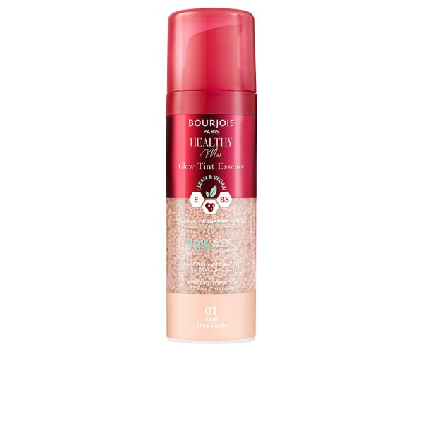 BOURJOIS : HEALTHY MIX GLOW TINT ESSENCE makeup base #01-Fair 30 ml