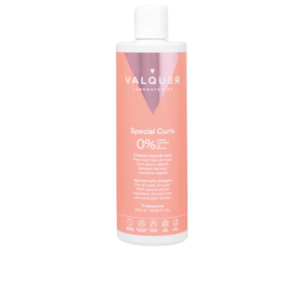 VALQUER : SPECIAL CURLS 0% curly method shampoo 400 ml