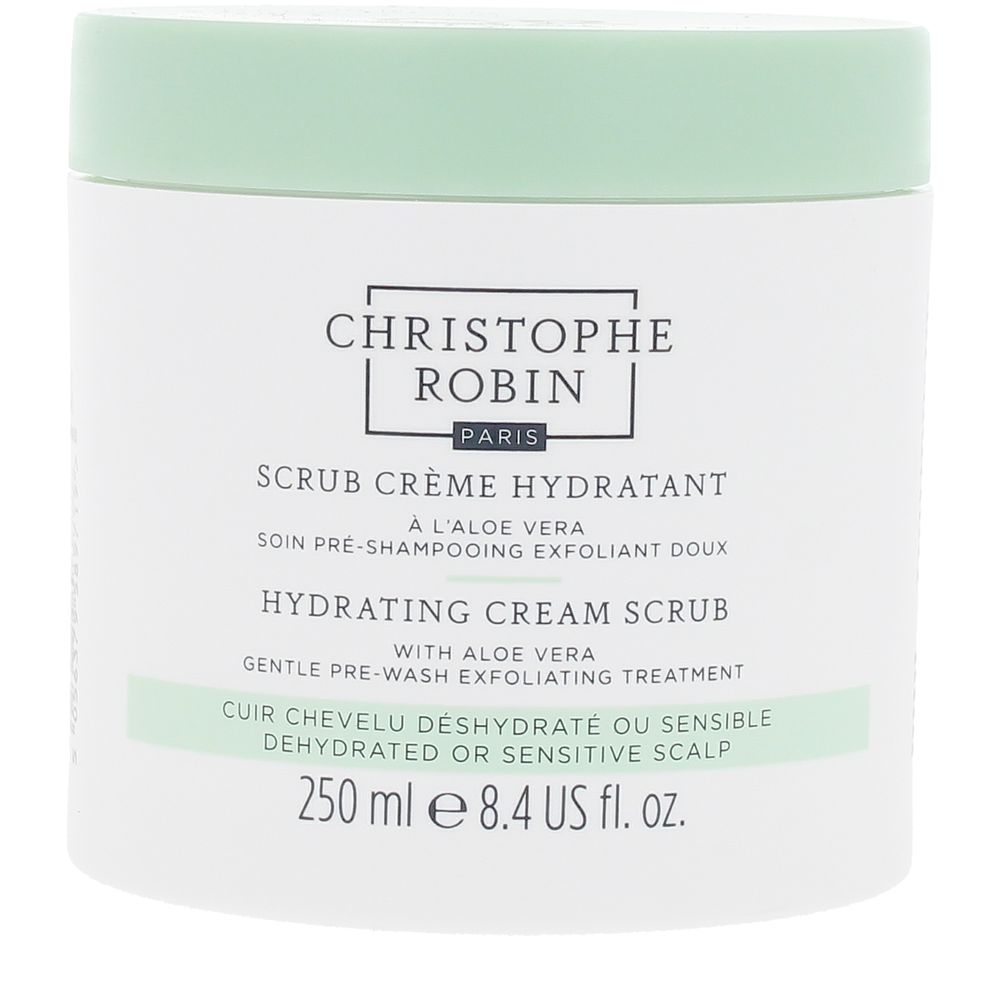 CHRISTOPHE ROBIN : HYDRATING cream scrub with Aloe Vera 250 ml