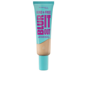 RIMMEL LONDON : KIND & FREE BLUR IT OUT matte effect foundation #160-Vanilla 30 ml