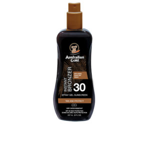 AUSTRALIAN GOLD : SUNSCREEN SPF30 spray gel with instant bronzer 237 ml