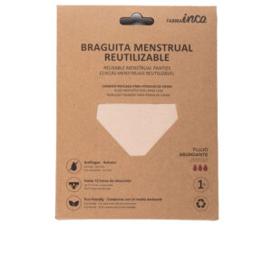 INCA : MENSTRUAL PANTIES super absorption #nude size S 1 unit
