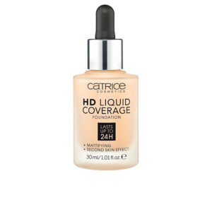 CATRICE : HD LIQUID COVERAGE FOUNDATION lasts up to 24h #030-sand beige 30 ml