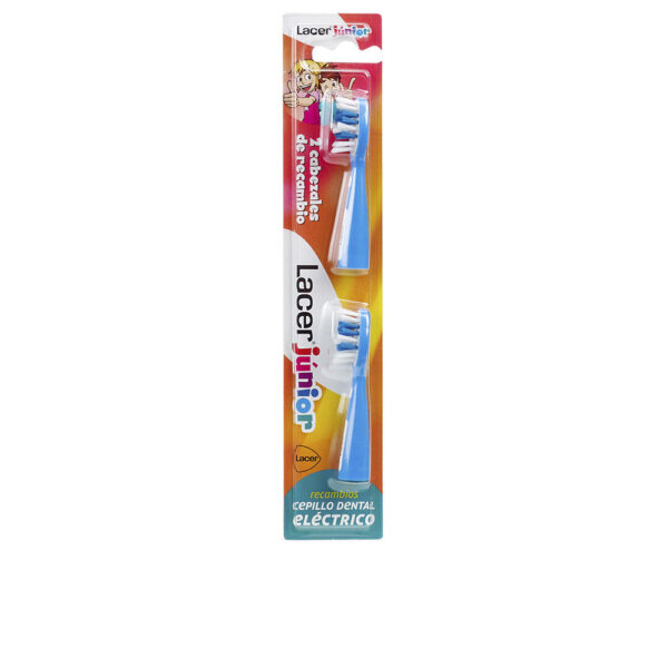 LACER : CEPILLO DENTAL ELÉCTRICO junior recambios #rosa 2 u