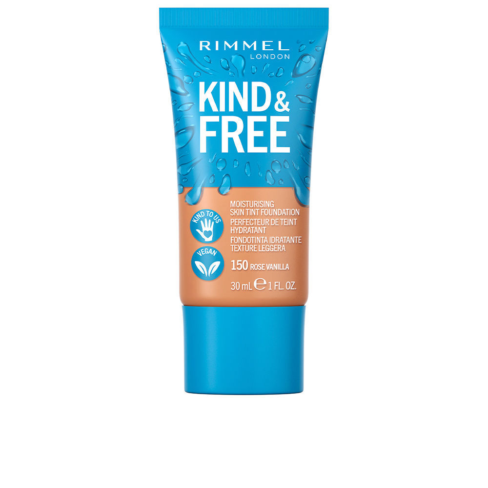 RIMMEL LONDON : KIND & FREE skin tint foundation #150-rose vanilla