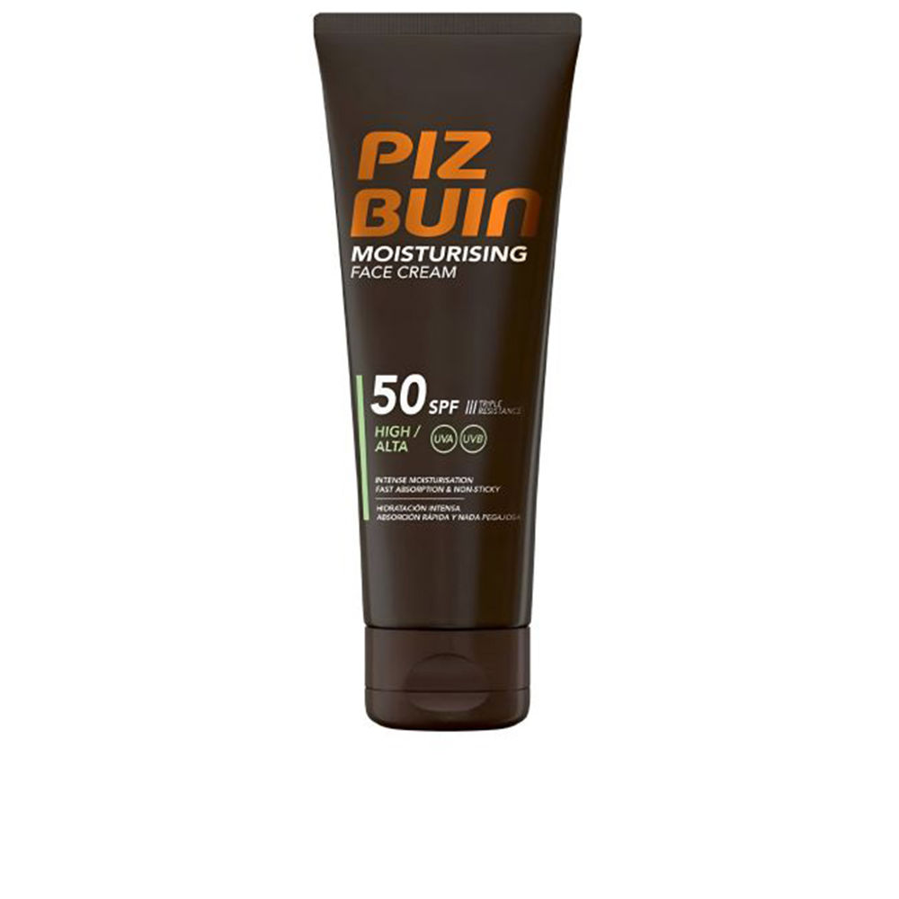PIZ BUIN : MOISTURISING face cream SPF50+ 50 ml