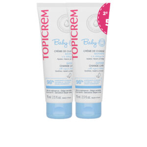 TOPICREM : BABY diaper changing cream barrier action pack 2 x 75 ml