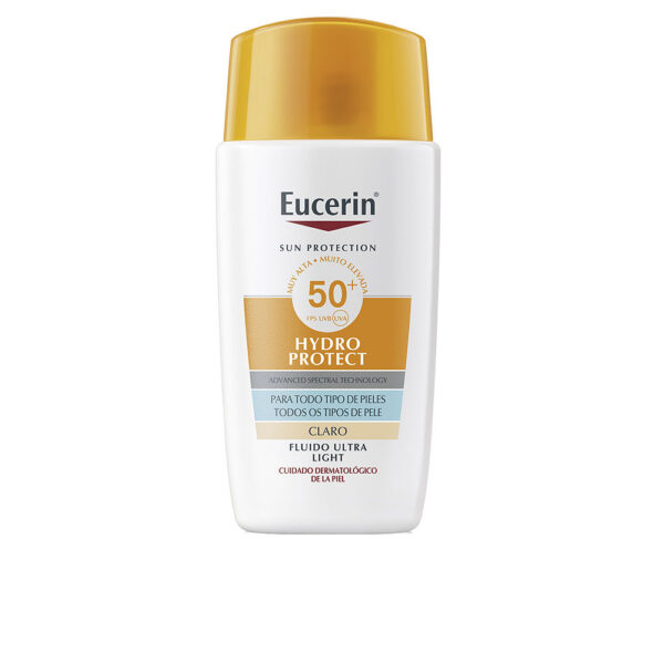EUCERIN : SUN PROTECTION HYDRO PROTECT tinted fluid SPF50+ #Light 50 ml