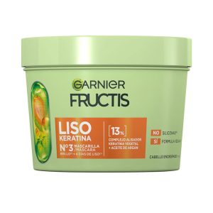 GARNIER : FRUCTIS LISO KERATIN Nº3 smooth mask 370 ml