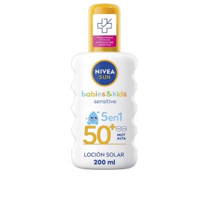 NIVEA : SUN BABIES&KIDS 5 in 1 sun lotion SPF50+ 200 ml
