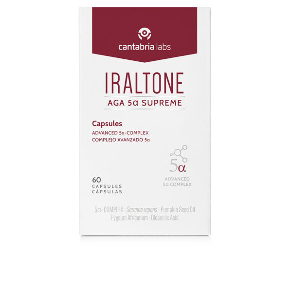 IRALTONE : IRALTONE AGA 5-ALFA SUPREME capsules 60 u