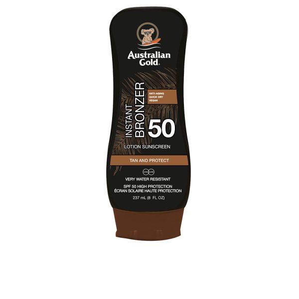 AUSTRALIAN GOLD : SUNSCREEN SPF50 lotion with bronzer 237 ml