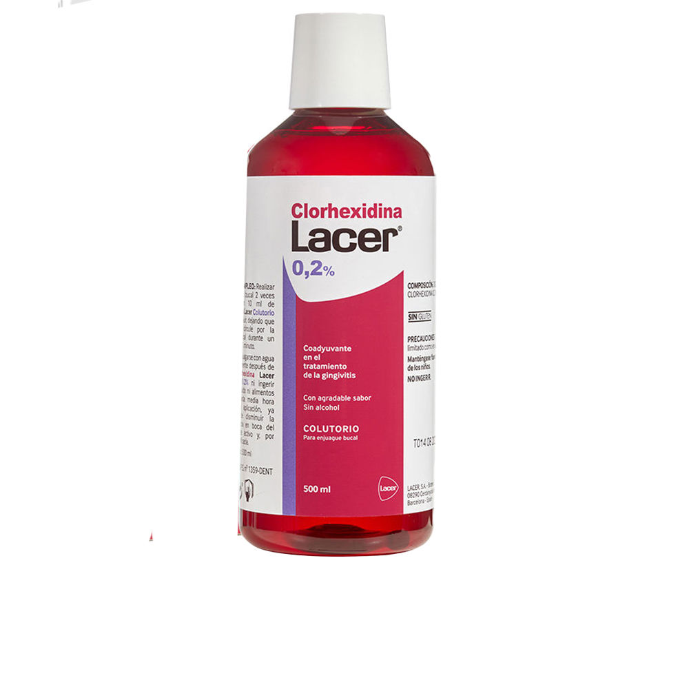 LACER : CHLORHEXIDINE mouthwash 0.2% 500 ml