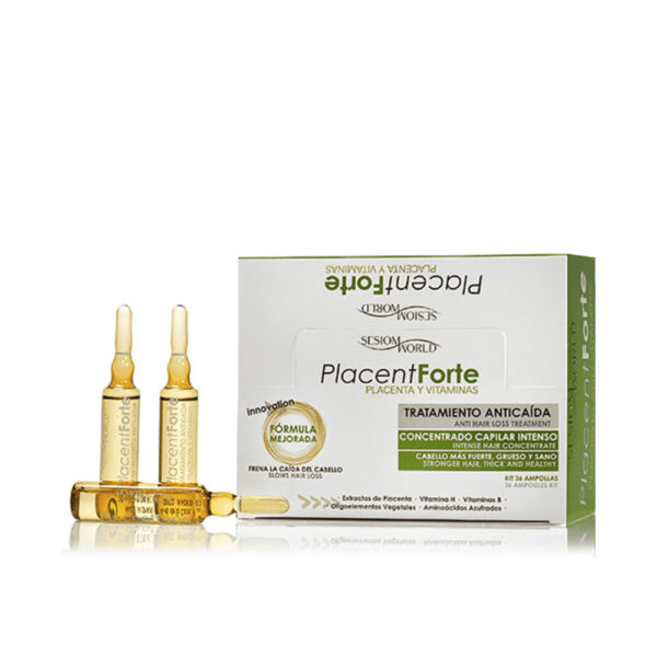 SESIOM WORLD : PLACENT FORTE anti-hair loss treatment ampoules 36 units