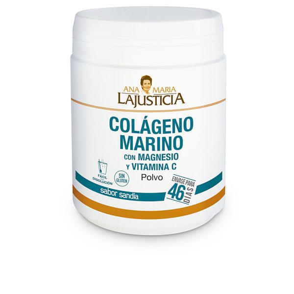 ANA MARÍA LAJUSTICIA : COLÁGENO MARINO CON MAGNESIO + VIT. C sabor sandía polvo 350