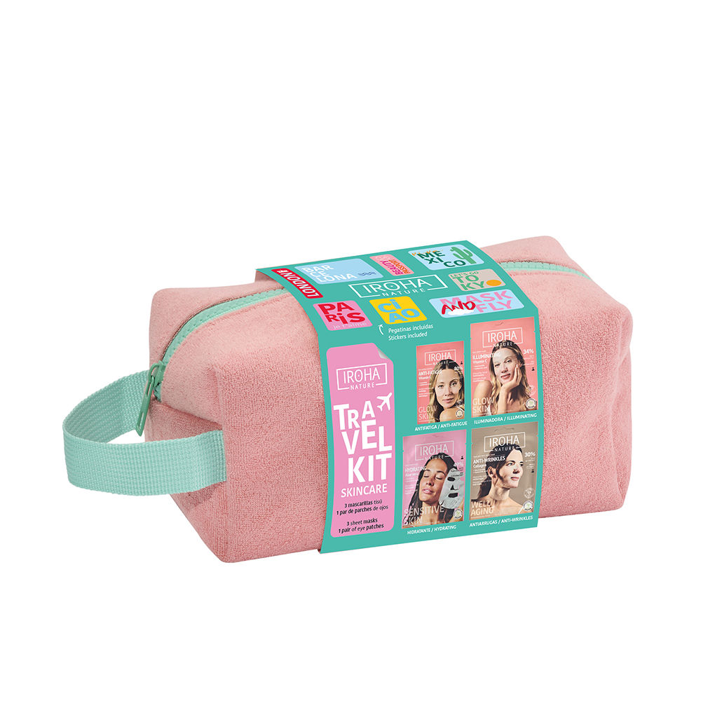 IROHA : TRAVEL KIT SKINCARE CASE 5 pcs
