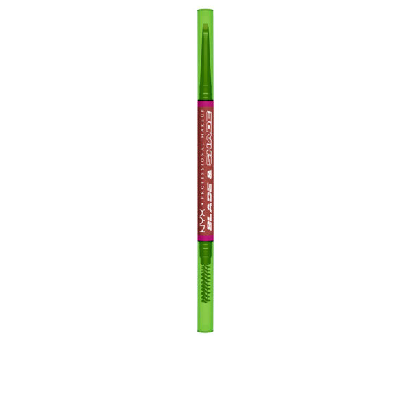 NYX PROFESSIONAL MAKE UP : BLADE & SHADE NANO eyebrow pencil #06-Rich Auburn 1 unit