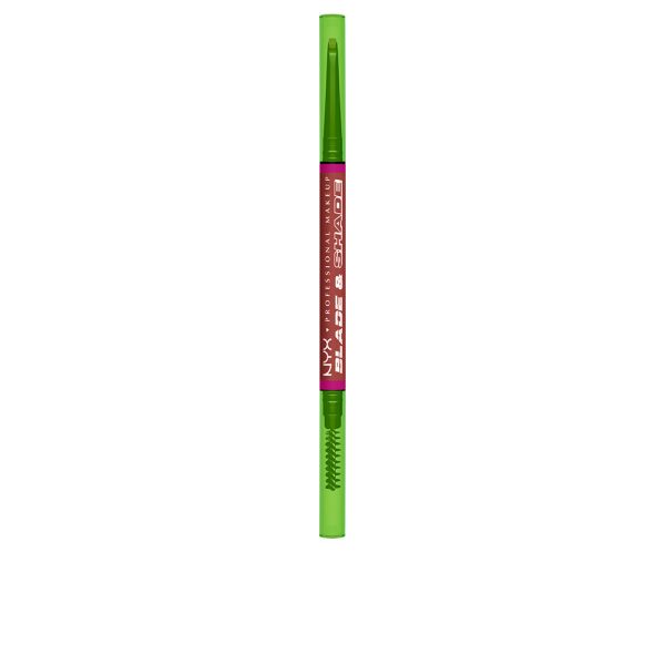 NYX PROFESSIONAL MAKE UP : BLADE & SHADE NANO eyebrow pencil #06-Rich Auburn 1 unit