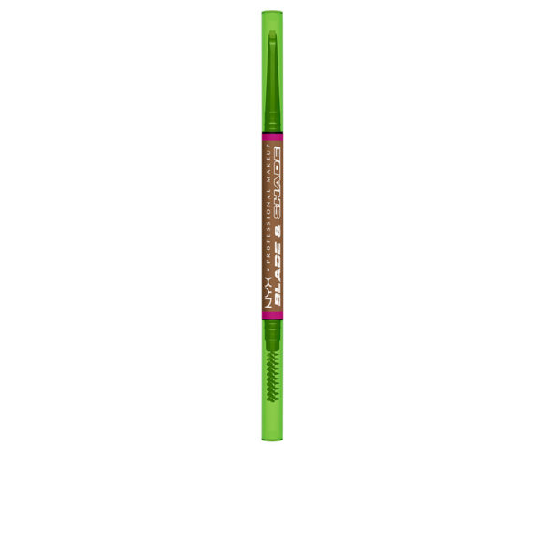 NYX PROFESSIONAL MAKE UP : BLADE & SHADE NANO eyebrow pencil #02-Blonde 1 unit