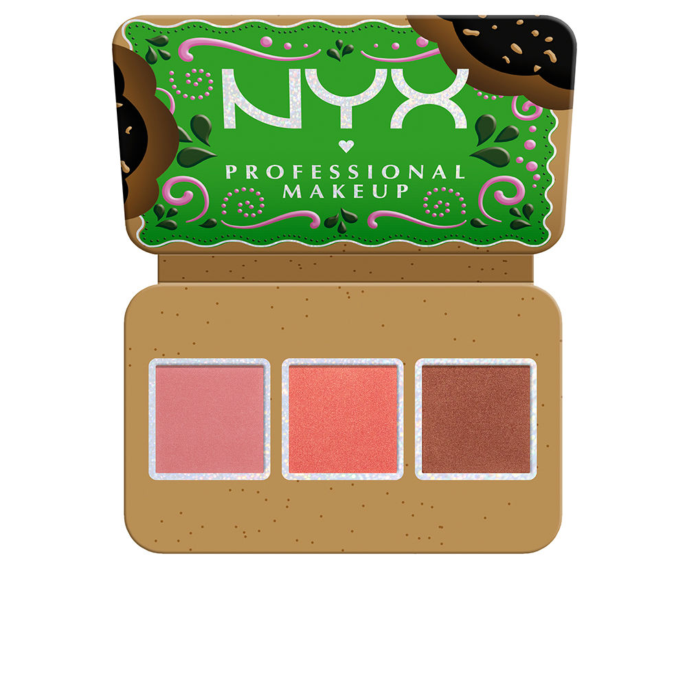 NYX PROFESSIONAL MAKE UP : BUTTERMELT PALETTE bronzer and blush #Dark 12 gr
