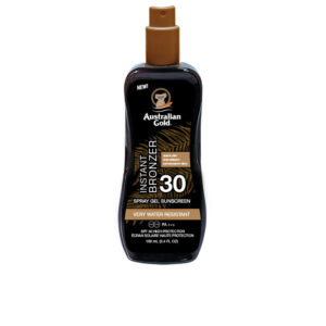 AUSTRALIAN GOLD : SUNSCREEN SPF30 spray gel with instant bronzer 100 ml