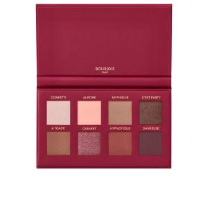 BOURJOIS : VOLUME GLAMOR SOIRS DE PARIS eyeshadow palette #Cherry Glamor 1 u