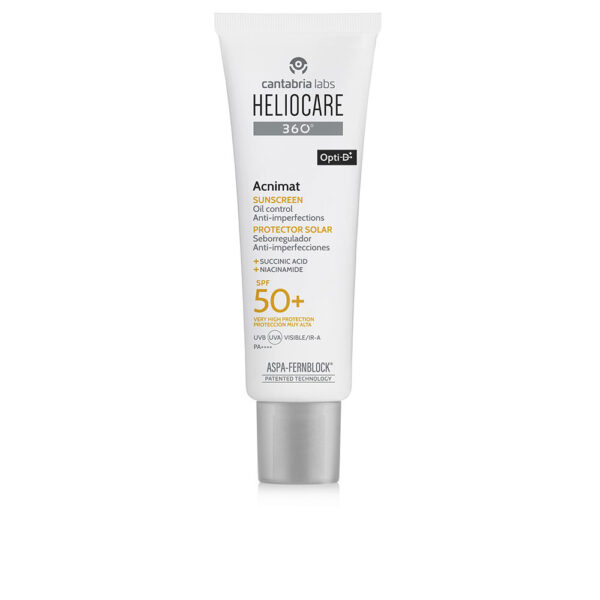 HELIOCARE : HELIOCARE 360° ACNIMAT sunscreen anti-blemish and mattifying system SPF 50+ 50 ml