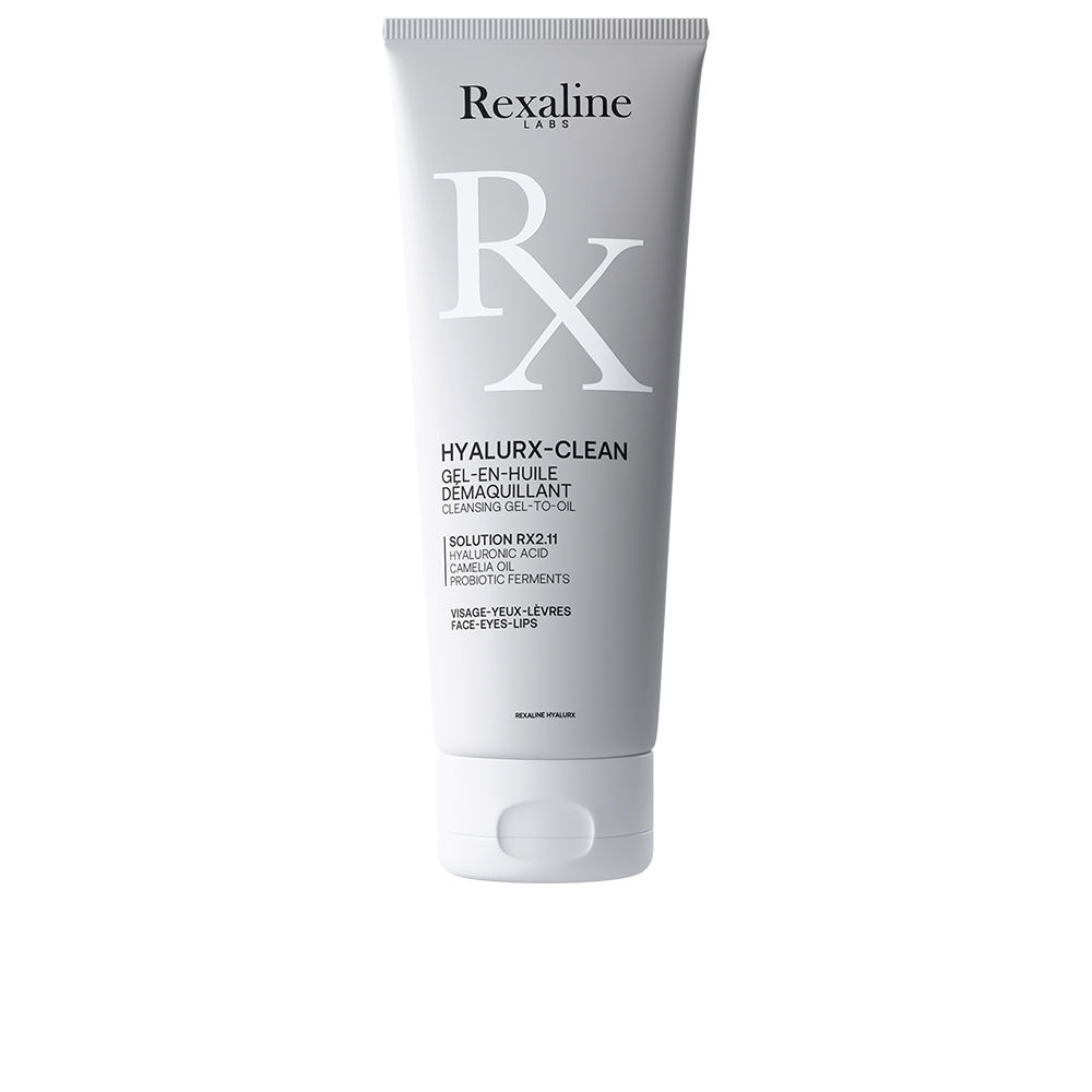 REXALINE : HYALURX-CLEAN oil-based makeup remover gel 125 ml