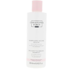CHRISTOPHE ROBIN : DELICATE VOLUMISING shampoo with Rose Extracts 250 ml