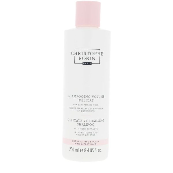 CHRISTOPHE ROBIN : DELICATE VOLUMISING shampoo with Rose Extracts 250 ml