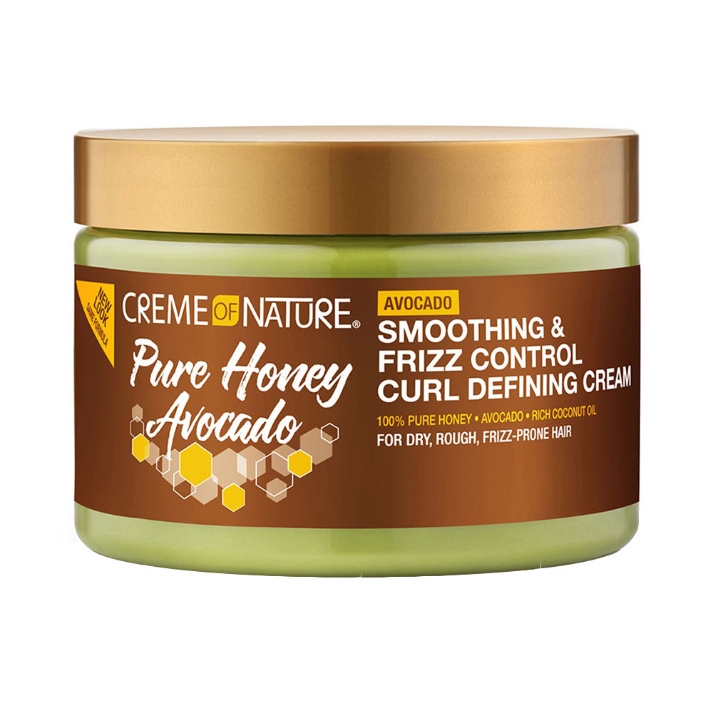 CREME OF NATURE : PURE HONEY AVOCADO curl cream 340 ml