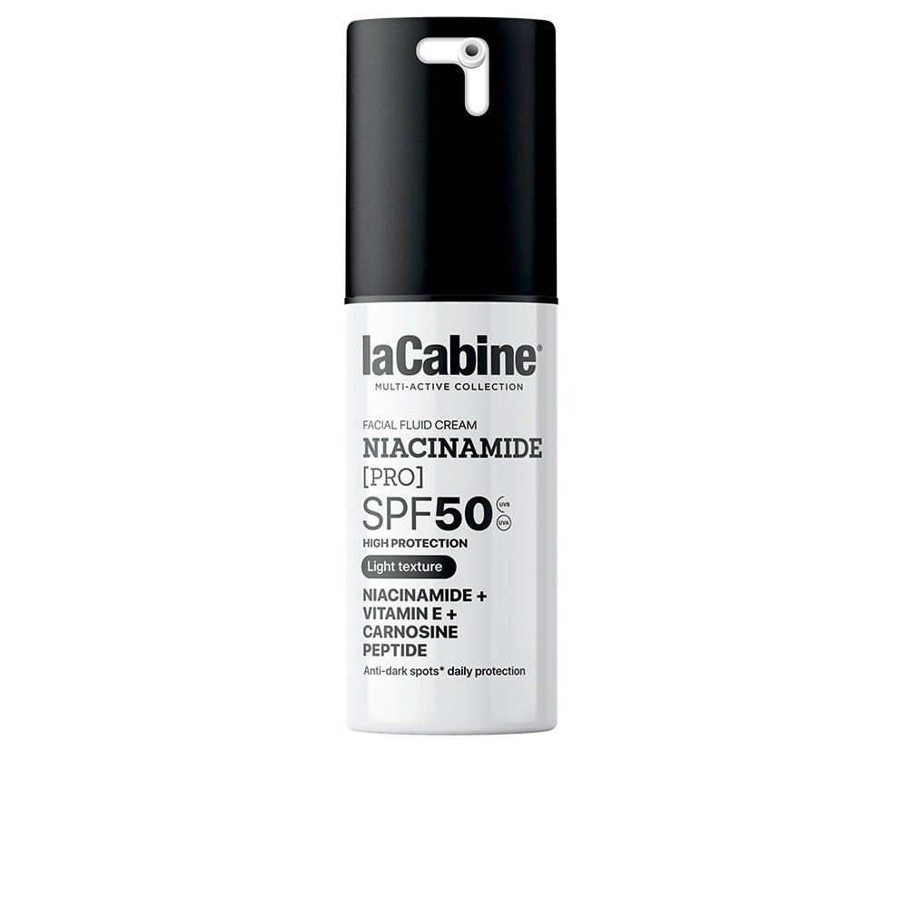 LA CABINE : NIACINAMIDE PRO facial fluid cream SPF50 30 ml