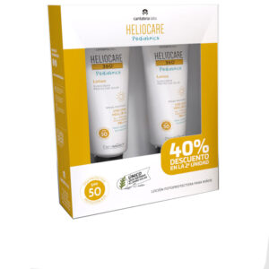 HELIOCARE : HELIOCARE 360° PEDIATRICS sunscreen lotion SPF50 pack 2 x 200 ml