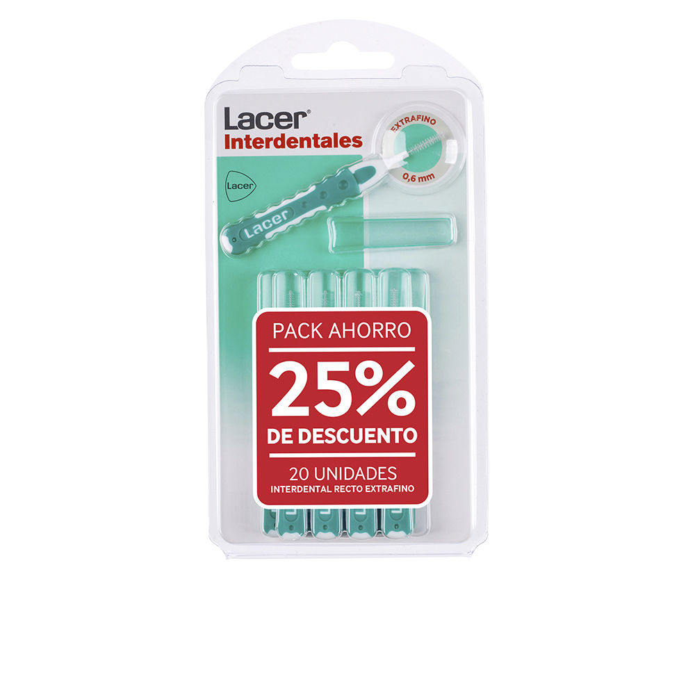 LACER : INTERDENTAL STRAIGHT extra fine #assorted 2 x 10 units